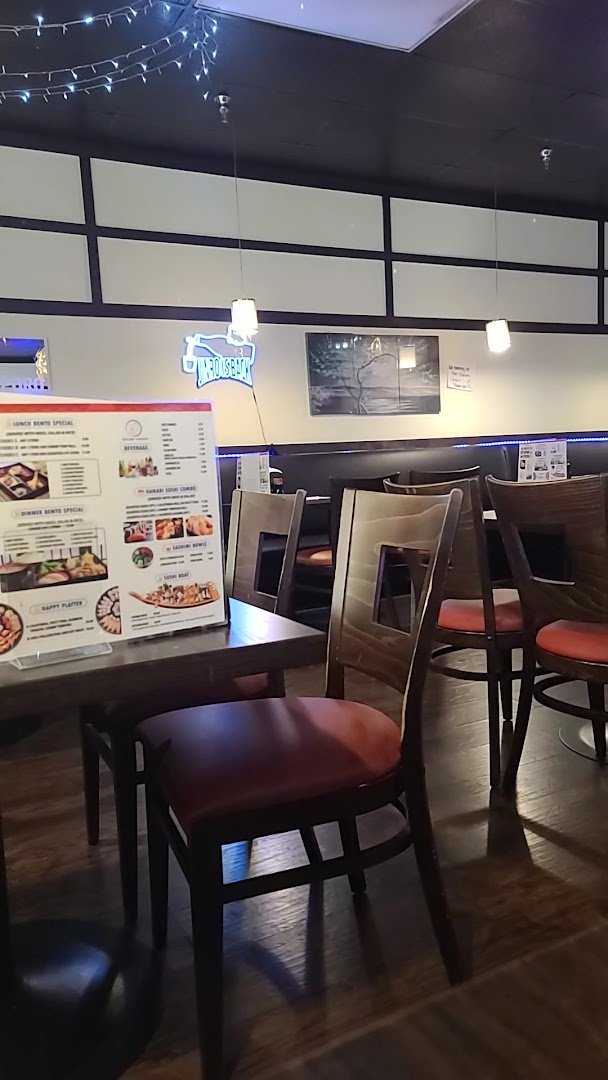 Fresh sushi pieces on a simple table