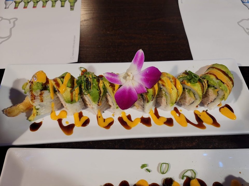 Green Bamboo Roll